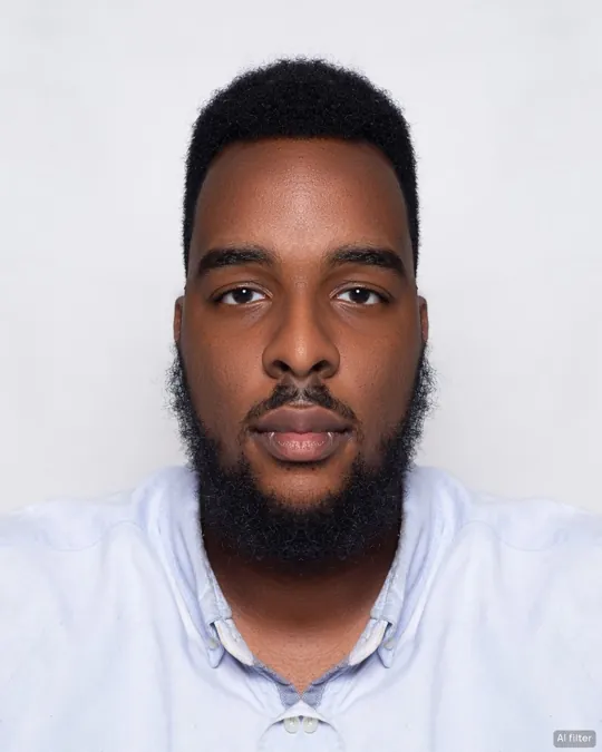 Symmetry Filter face mirroring — Left twin — example 2